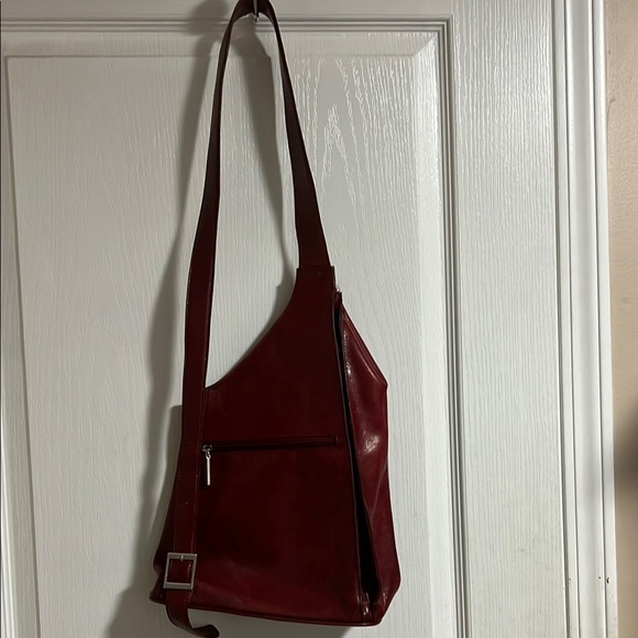 HOBO INTERNATIONAL Handbags - Hobo International  Burgundy Leather Shoulder Bag